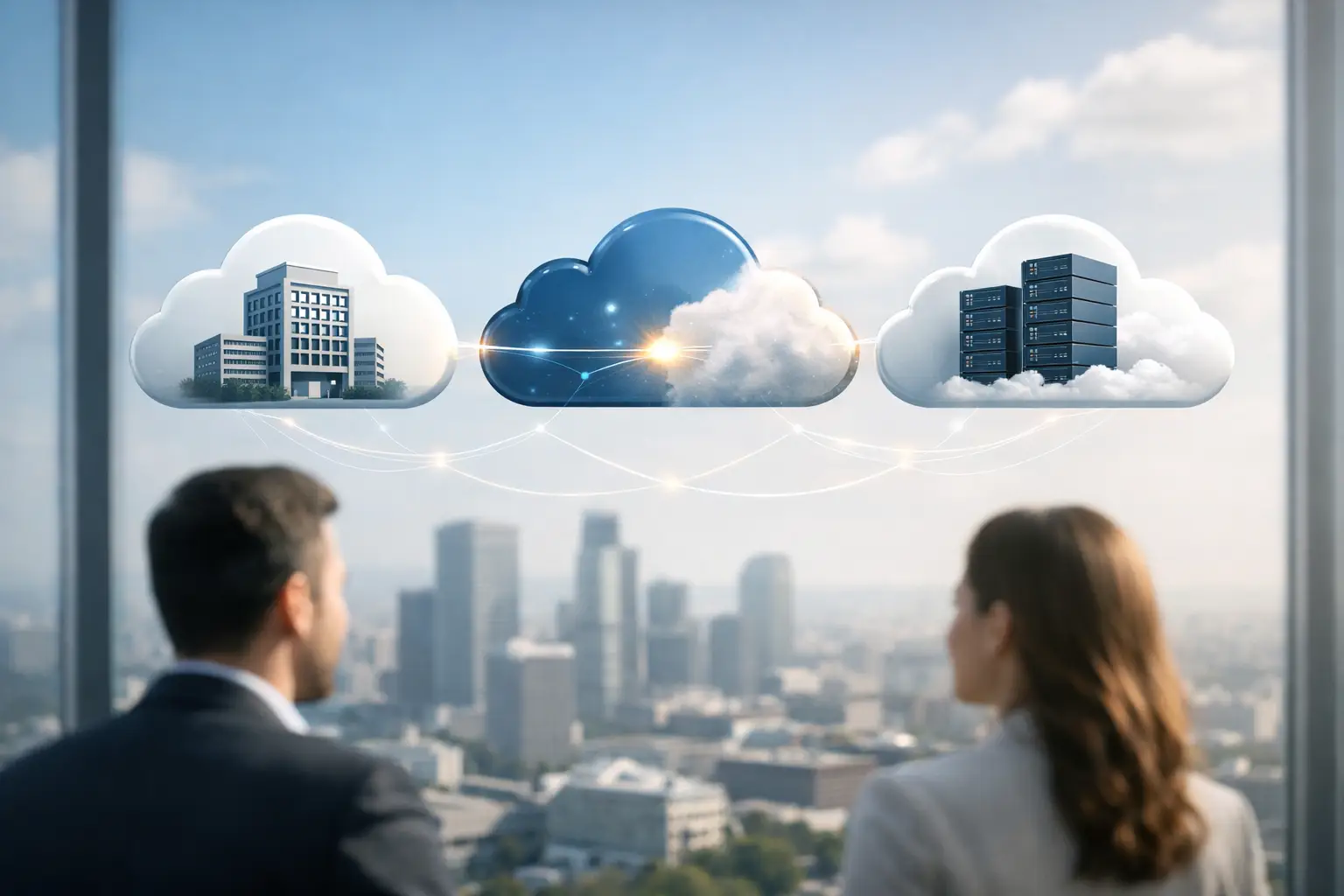 Public Private Hybrid Cloud for Growing Firms