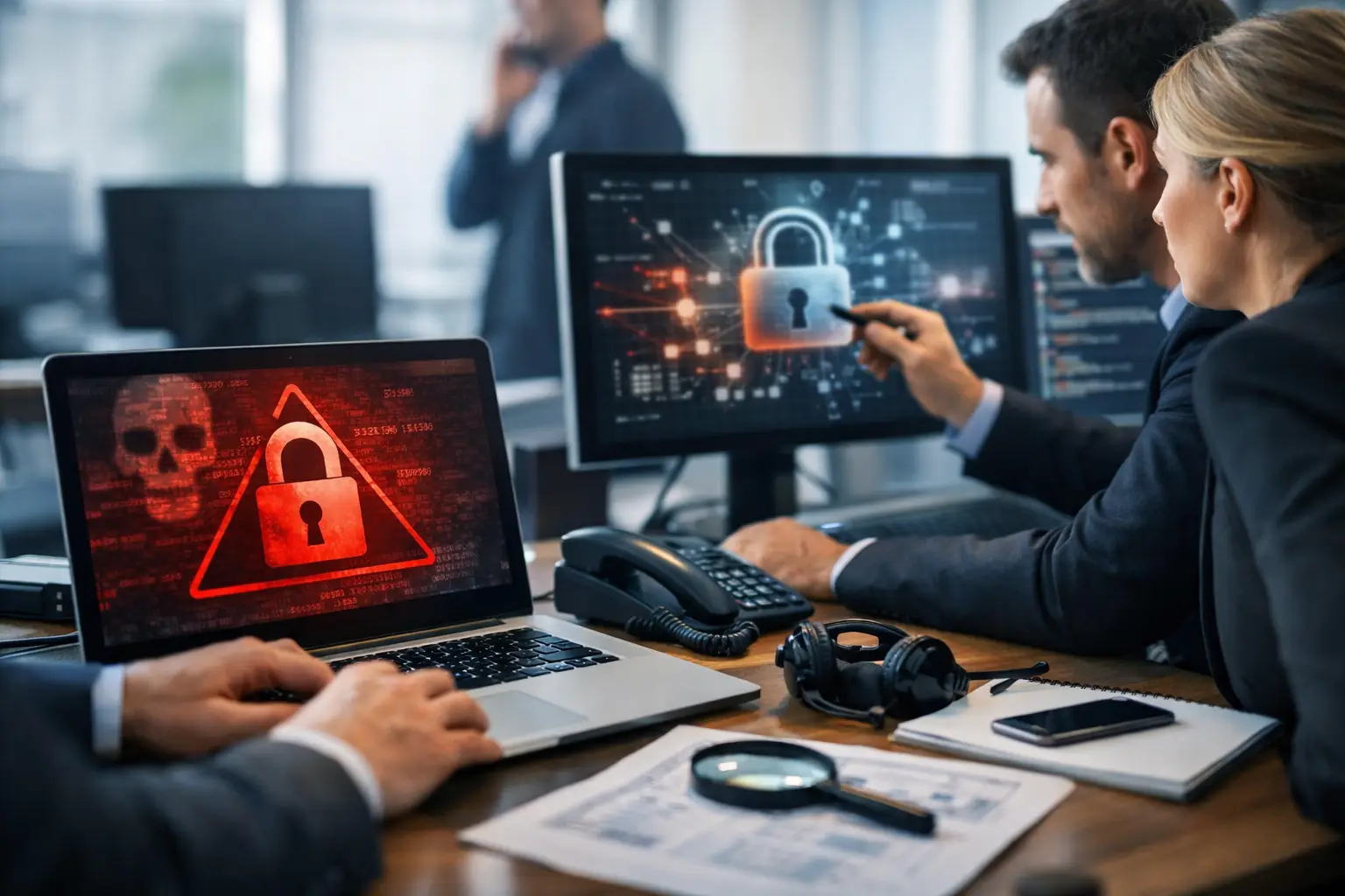 Przykład reakcji na ransomware krok po kroku